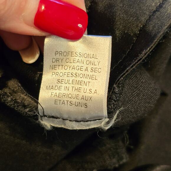 Alice + Olivia Jeans Womens 28 Distressed Ripped Skinny Charcoal Gray Grunge - Picture 5 of 14